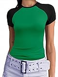 Abardsion Trendy Baby Tees for Women Y2K Shirts
