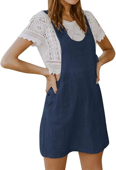 summer dungaree dress