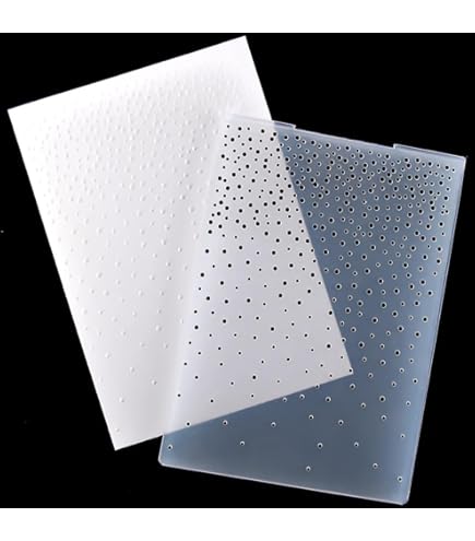 DDOUJOY Merry Christmas Snowflake Embossing Folders - Plastic Templates For Card Making - View #6