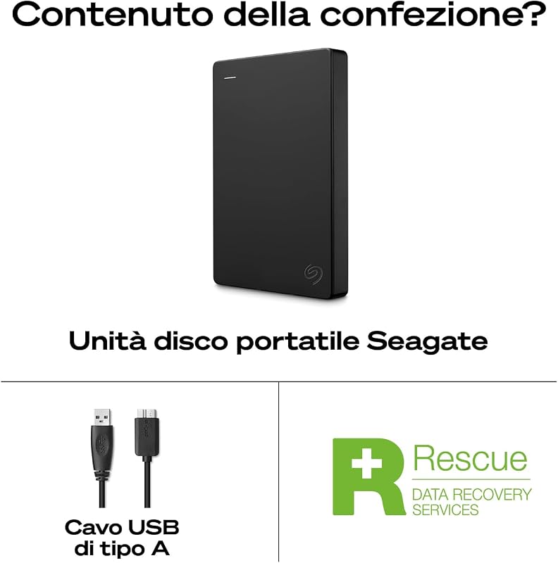 1TB Disco Fisso Portatile | USB 3.0 (STGX1000400)