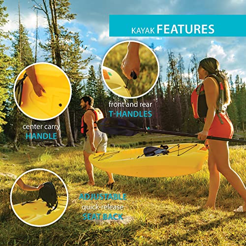 Lifetime Sit On Top Kayak, Volt 85, Yellow Pricepulse