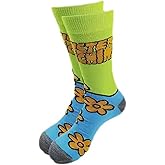 TCB Creations Scooby Cartoon Doo Mystery Machine Character 360 Crew Socks