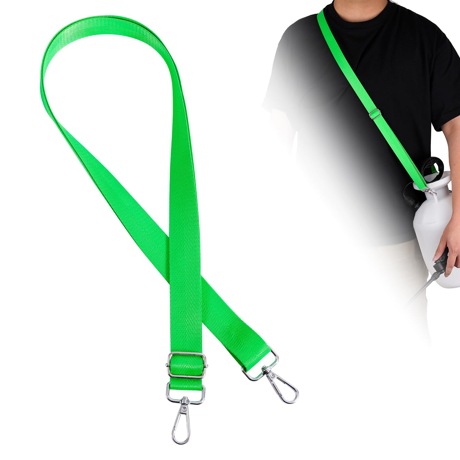 Sprayers Belt Replacement for Chapin 20000, Durable Backpack Sprayer Replacement Straps Compatible with Chapin 20000 1 Gallon 2 Gallon 3 Gallon Sprayer (Green)