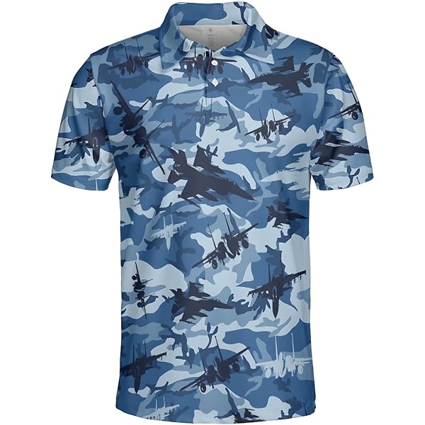 Amazon.com: Camo Golf Polo Shirts for Men Women - US Navy