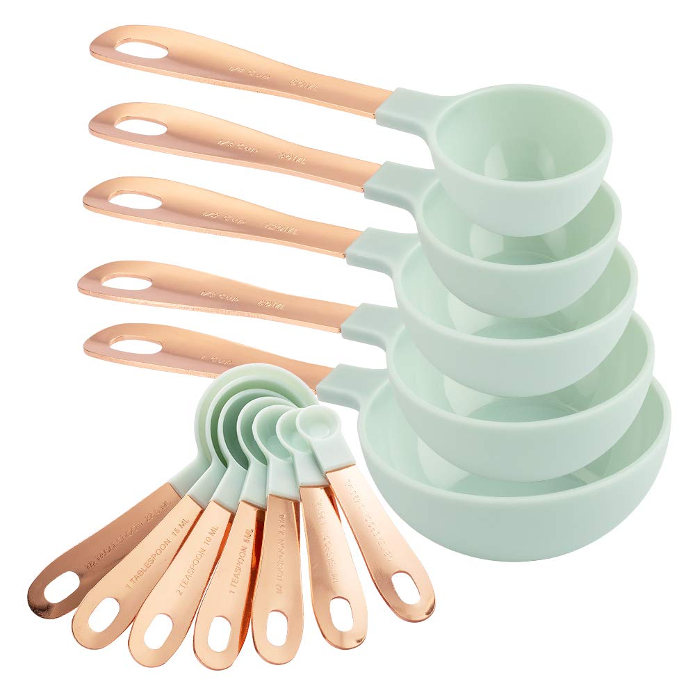 COOK WITH COLOR 12 PC Measuring Cups Set and