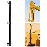 Magnetic Mount Bracket for LR Receiver Fits Laser Receiver Mount Bracket | With Three Adjustable Magnets, Suitable for Excavator and Dozer, Made by Heavy-Duty Alloy Steel with Powder Coating