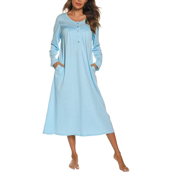 Sleepshirt Col V Chemise De Nuit Femme WiWi - Viscose Bambou Col V Sleepshirt Col V Chemise De Nuit Femme WiWi - Viscose Bambou Col V