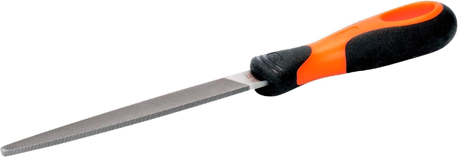 Bahco 1-110-12-3-2 Type of Cut-3 Flat File, Black/Orange, 300 x 30 x 6 mm
