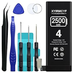 XYIRMCYF 2500mAh Super Capacity Battery Compatible