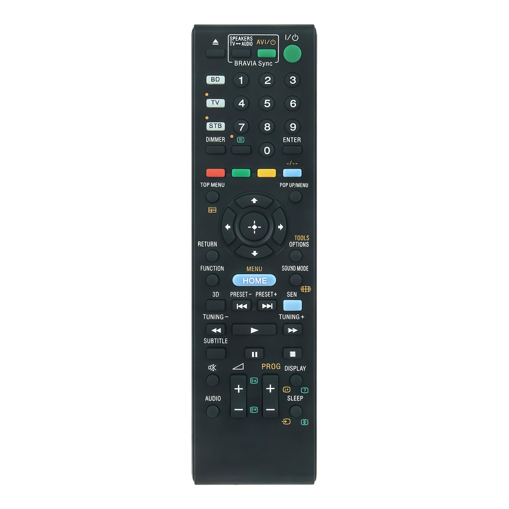 AULCMEET Remote Control Replace fit for Sony AV System RM-ADP077 HBD-NF620 RMADP077 HBDNF620 RM ADP077 HBD NF620