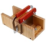 NUOBESTY 1 Set Wooden Soap Cutting Tool Set Wood
