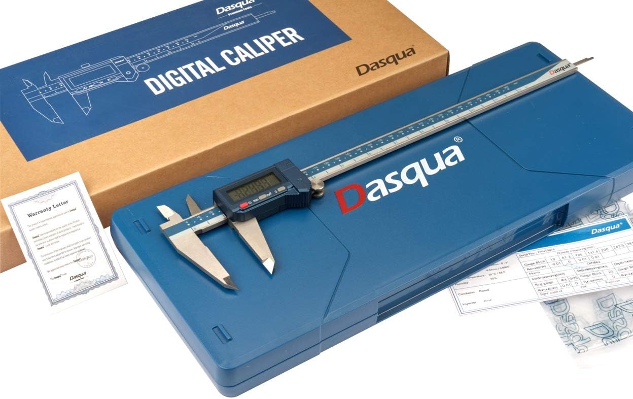 DASQUA 0-300MM / 0-12" IP54 Waterproof Digital Caliper (2000-1015)