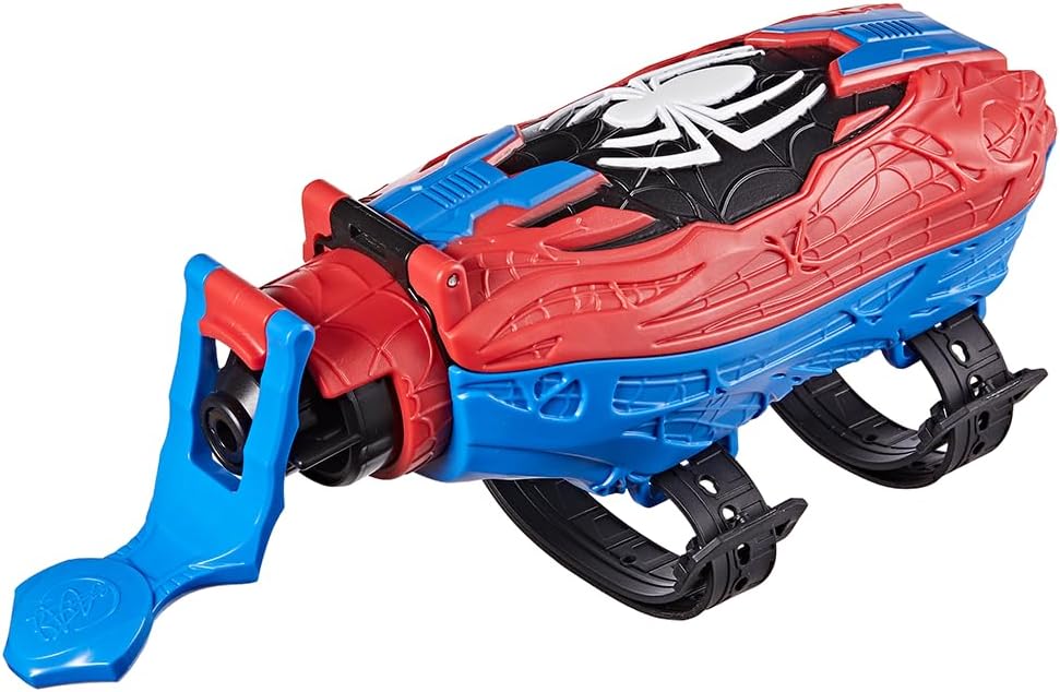 Marvel, Lançador de Teia Supremo, Real Webs - Brinquedo de Herói com Fluido de Teia em Gel - A partir de 5 Anos