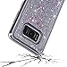 S8 Plus Case,Galaxy S8 Plus Glitter Case,DAMONDY 3D Moving Stars Bling Liquid Glitter Floating Dynamic Flowing Ultra Clear Soft TPU Case for Samsung Galaxy S8+ Plus 2017 -sliver