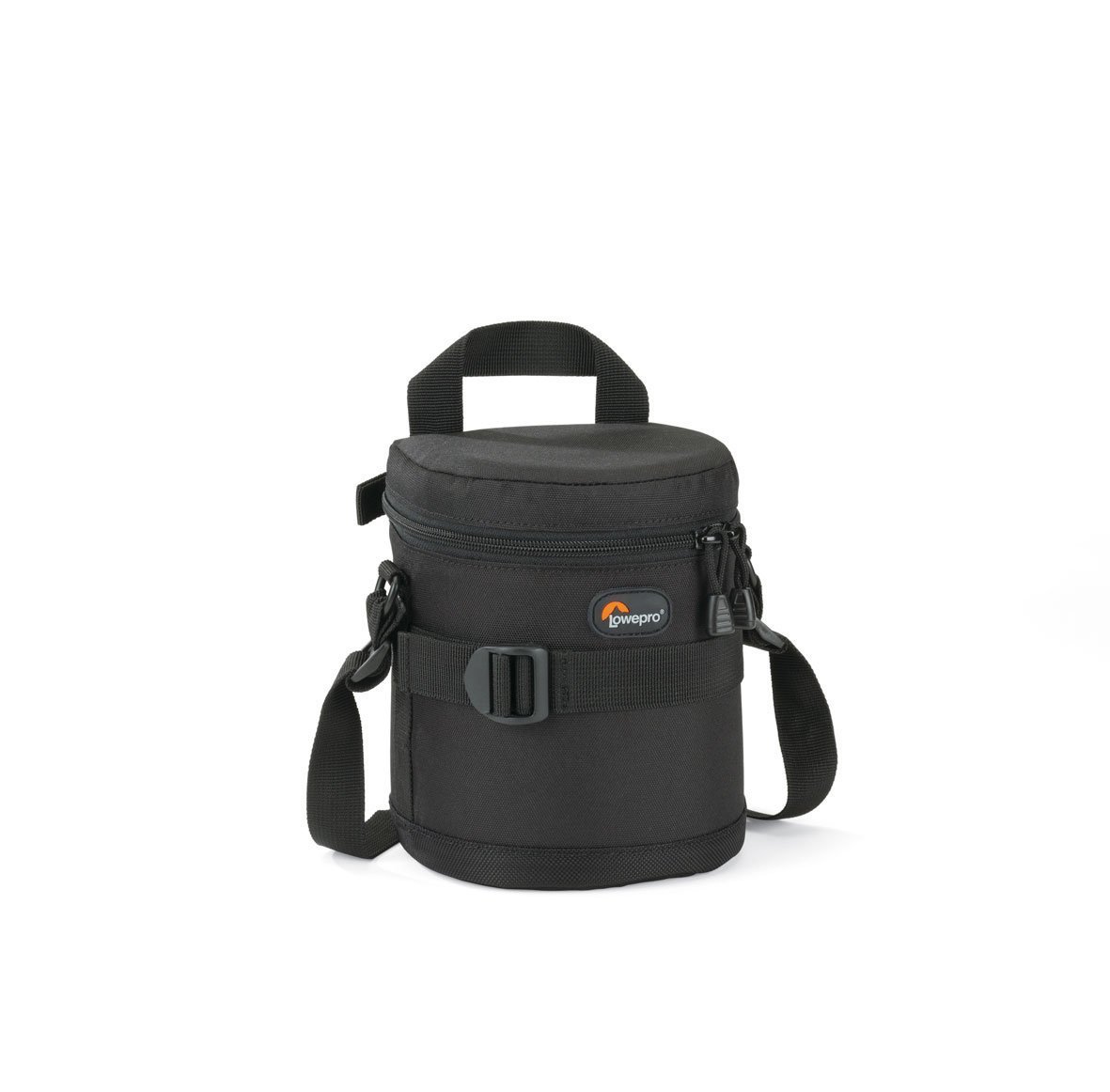 Lowepro LP36305-0WW, 11 x 14cm Lens Case with Detachable Shoulder Strap, Fits Standard Zoom and Wide Angle Lens, for Professional Photographers, Black