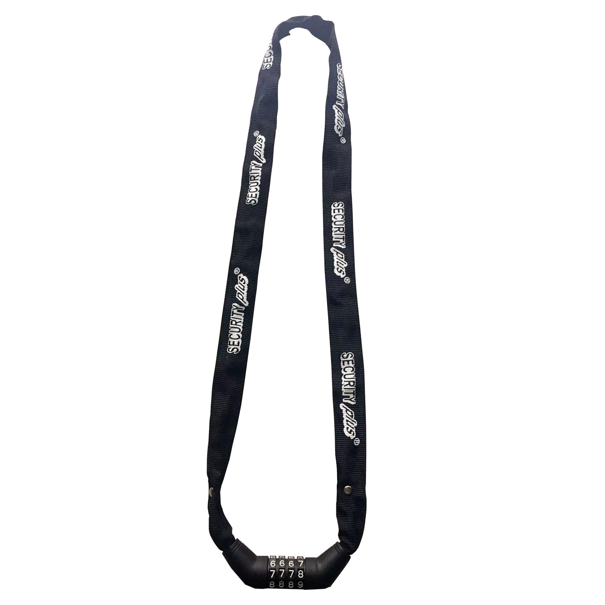 Security Plus ® Point ZKS 120 NUMBER COMBINATION CHAIN LOCK, Unisex, Zahlenkettenschloss 120, black, One Size