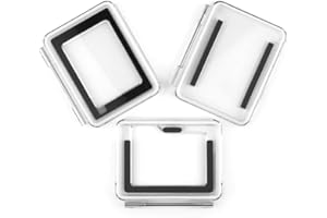 SOONSUN Backdoor Case Cover Kit for GoPro Hero 3+ Hero 4 Standard Waterproof Housing Case (Standard Backdoor + Skeleton Backdoor + LCD Touch Backdoor) - Standard Size Backdoor