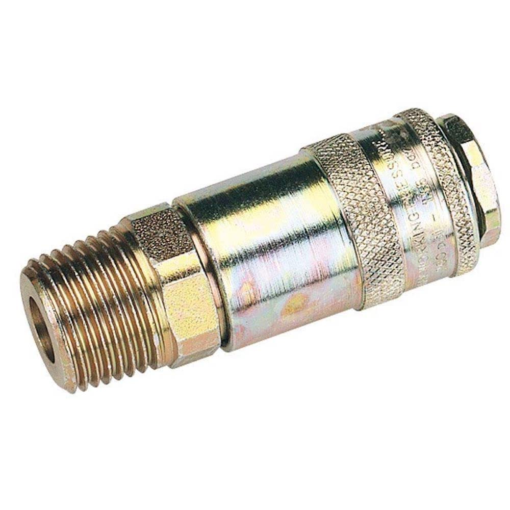 Draper 37838 PCL Tapered Airflow Coupling, 1/2" Male Thread — image 1