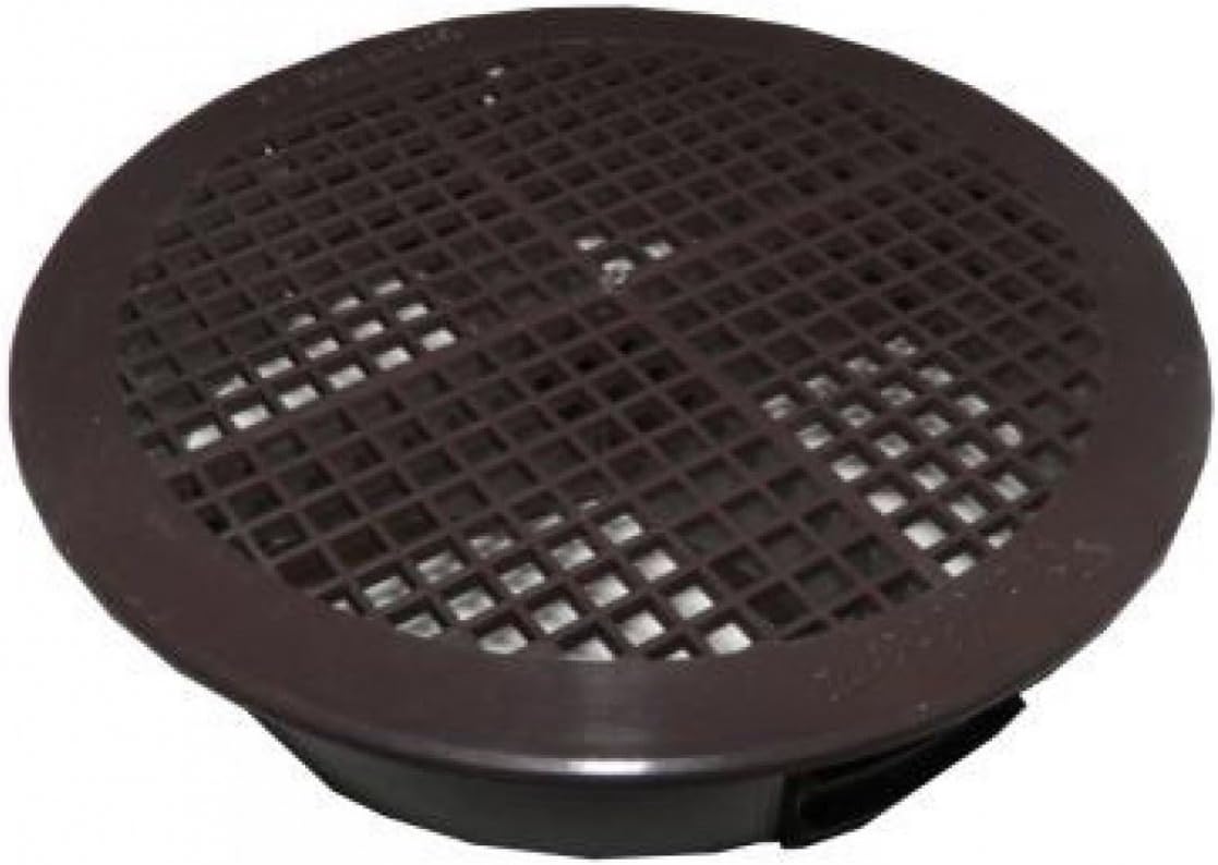 STAD BM406B Round Soffit Vent 3" Brown - Pack of 5