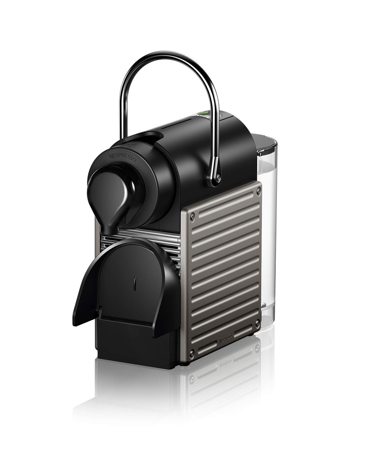Nespresso BEC430TTN Pixie Espresso Machine, 24 ounces by Breville, Titan