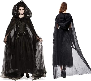 black lace cloak
