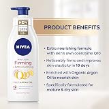NIVEA Q10 60+ Mature Skin Body Lotion 400ml Argan Oil Pack of 2 view 2