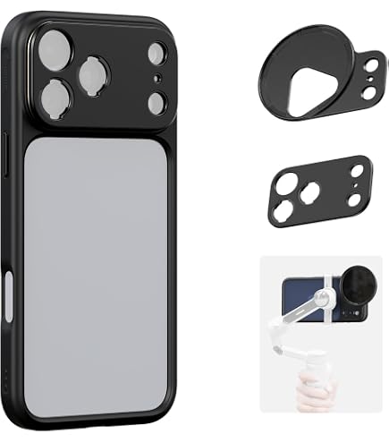 FREEWELL Capa Pro Filmmaker para telefone 17 Pro Max - filtro
