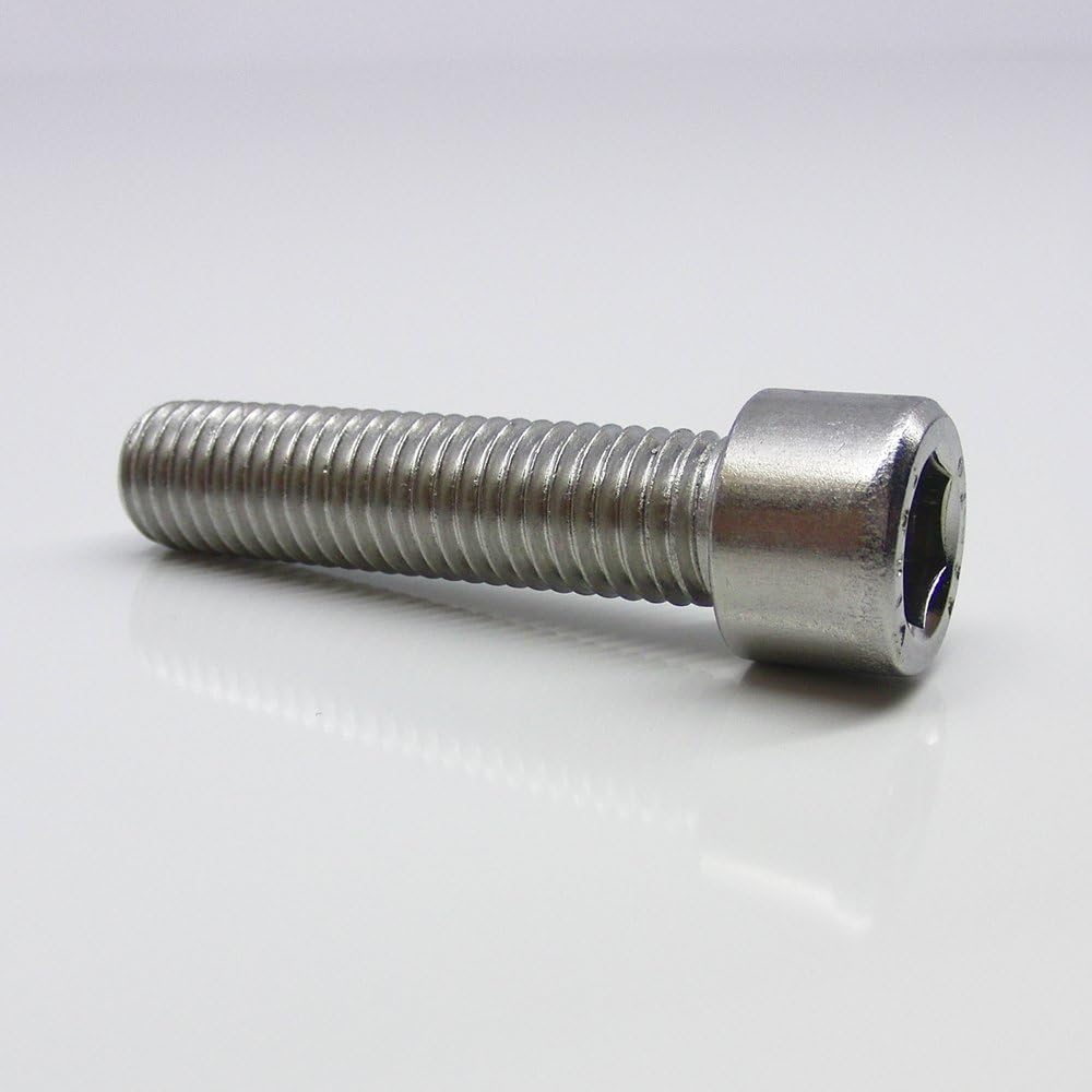 Cylindrical Screws M10 x 35 with Hexagon Socket DIN 912 Stainless Steel A2 Pack of 10