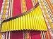 Yzarra Professional Pan Flaute 22 Pipes Natural Bamboo with Case