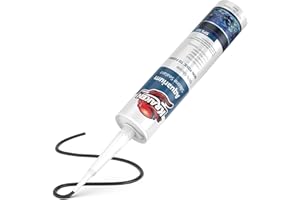 Kraken Bond Black Aquarium Silicone Sealant - (1x10.1 fl. oz.) 100% Waterproof Aquarium Safe Silicone, Non-Toxic Fish Tank Sa