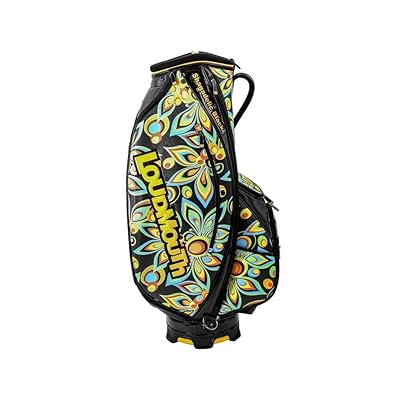Buy Loudmouth Shagadelic Black 9 Inch Staff Golf Bag Online In Greece B07mc51wg1