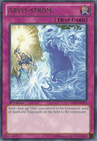 Yu-Gi-Oh! - Abyss-strom (ABYR-EN073) - Abyss Rising - Unlimited Edition - Rare