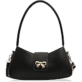 JeVenis Shoulder Bags Women Purses Handbags Coquette Bow Purse Y2k Bag Small Shoulder Bag Mini Clutch Hobo Handbag