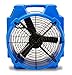 B-Air PB-25 1/4 HP Polar Axial Fan High Velocity Air Mover for Water Damage Restoration, Blue