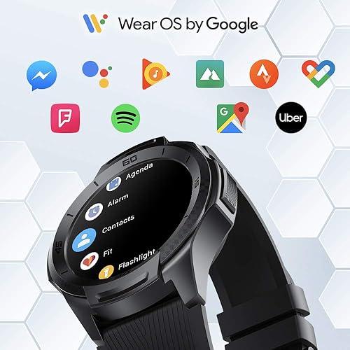 TicWatch S2, Waterproof Smartwatch with Built-in GPS for Outdoor