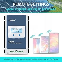 EPEVER 40A Solar Charge Controller MPPT Solar Panel