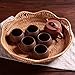 Handmade Wicker Woven Bread Storage Basket Restaurant Fruit Vegetables Food Serving Display Basket