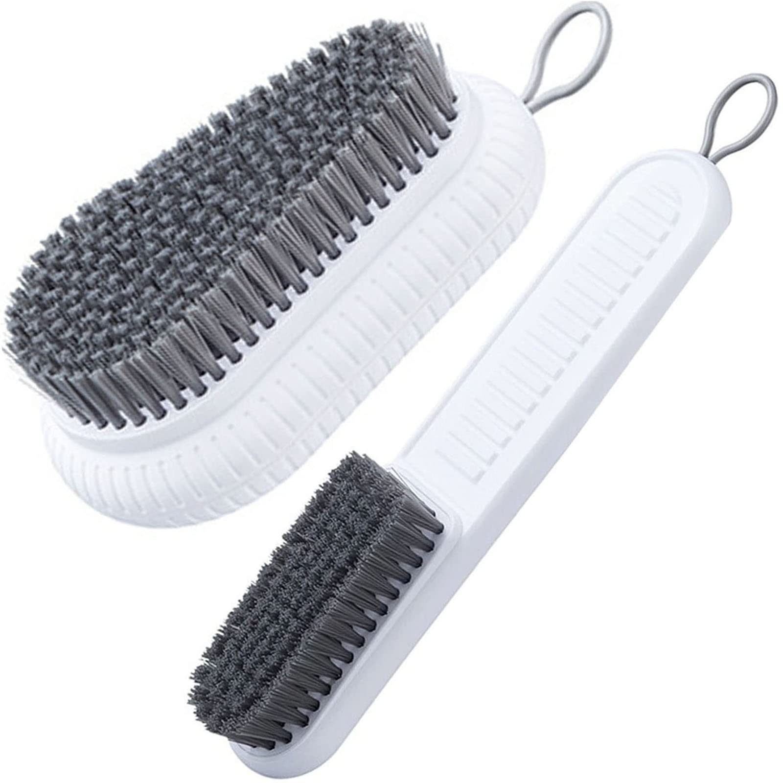 Selaurel Cleaning Brush Soft Bristle Brush Laundry Scrub Brush Clothes Underwear Shoes Scrubbing Brush, Easy to Grip Household Cleaning Brushes Tool for Countertops Bathtubs