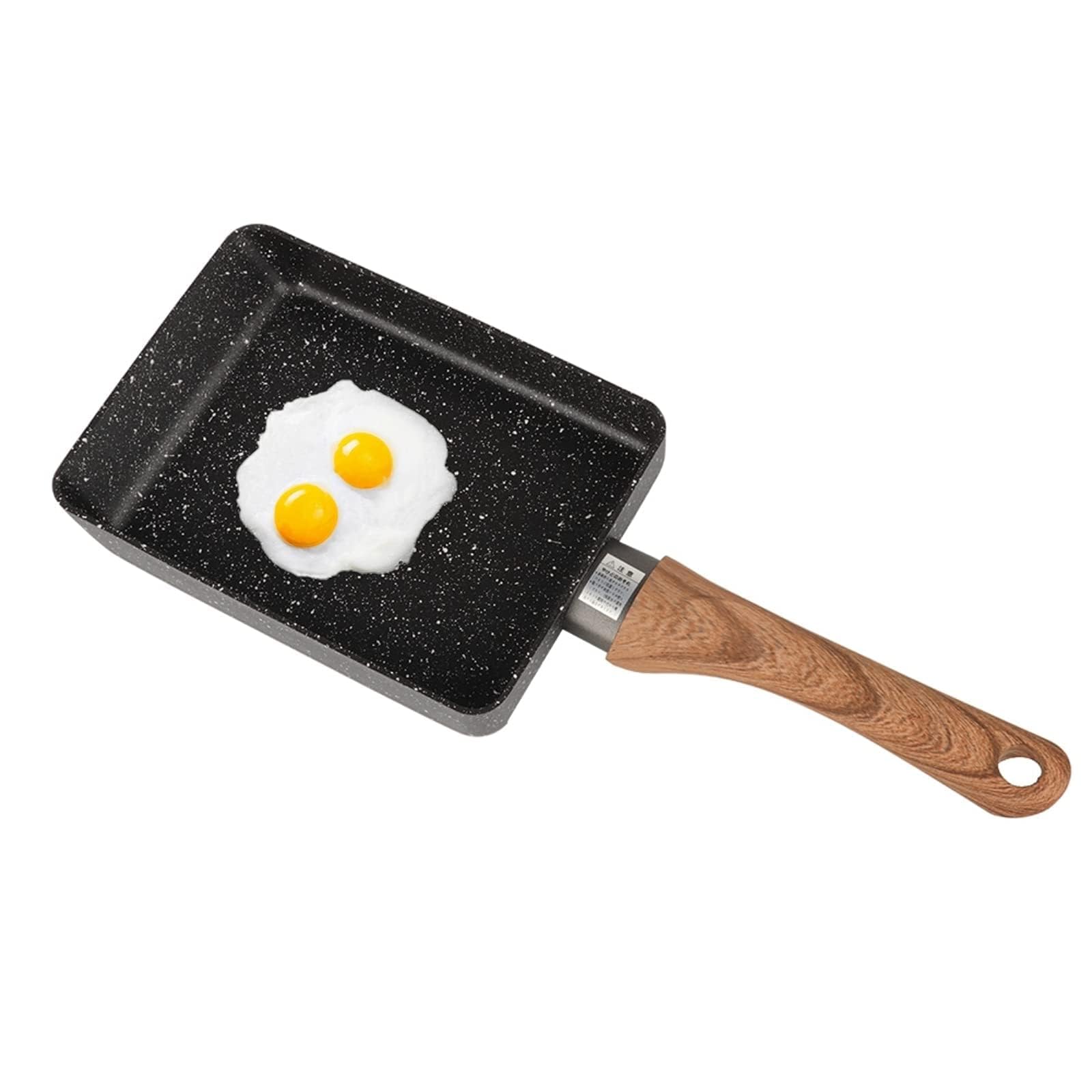 Japanese Omelette Pan, Nonstick Tamagoyaki Pancake Egg Small Frying Pan for Induction Cooker Gas Stove, 14.0 x 5.1inch