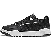 pumagolf Slipstream G Golf Shoe, Puma Black-Puma White, 12