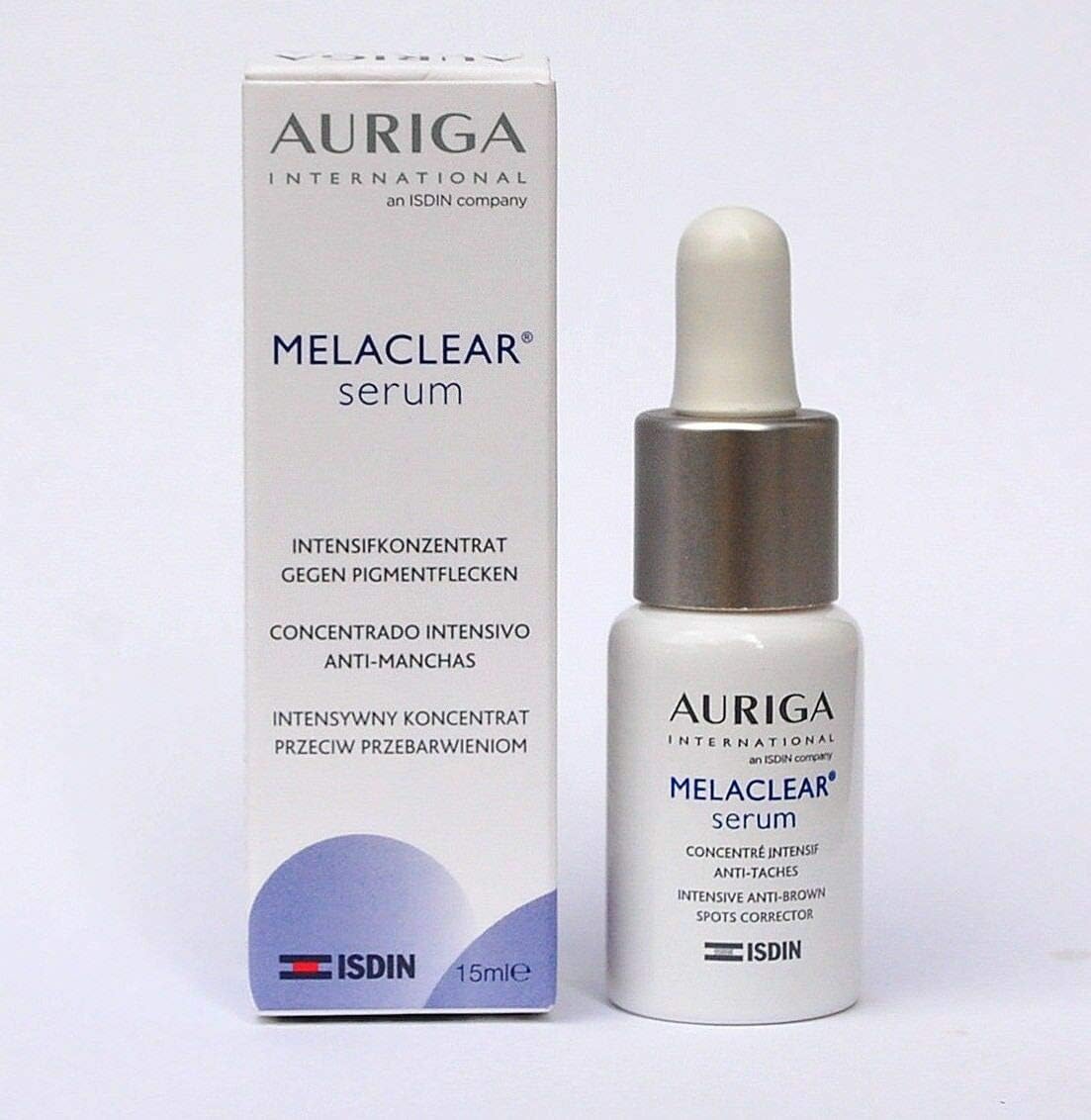Auriga MelaClear Intensive Anti-Brown Spots Corrector 15ml. DEPIGMENTED SERUM Treatment Skincare Products