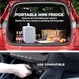 Subcold Ultra 6 Mini Fridge Cooler & Warmer 6L AC+USB Grey view 7