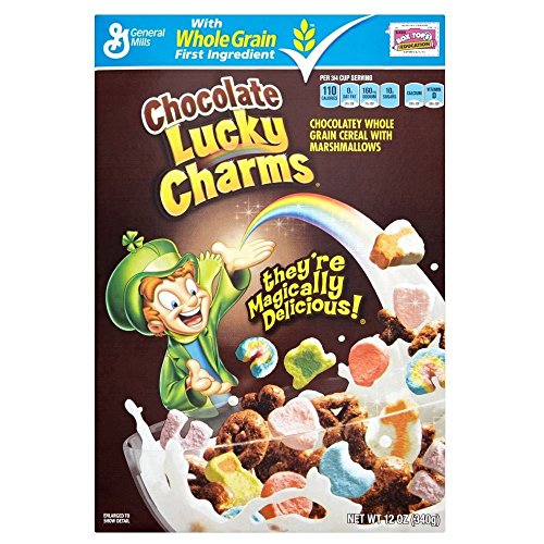 General Mills Chocolate Lucky Charms (340g)