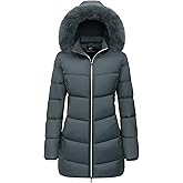 MOERDENG Women's Winter Windproof Warm Down Coats Waterproof Thicken Hooded fashions Puffer Jacket