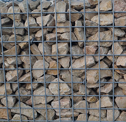 GABIONA Steinkorb-Gabione eckig, Maschenweite 5 x 5 cm, Tiefe 30 cm, Anbau-Korb Typ 2, Spiralverschluss, galvanisch… – Bild 5