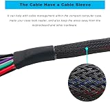 ZLKSKER 24 Pin to 14 Pin Power Supply Cable 12-Inch 18AWG ATX PSU Adapter Cord view 6