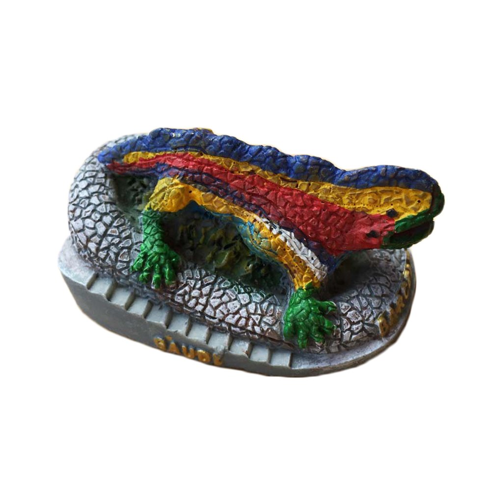 MUYU Magnet Imán para Nevera con Mosaico de Barcelona en 3D ...