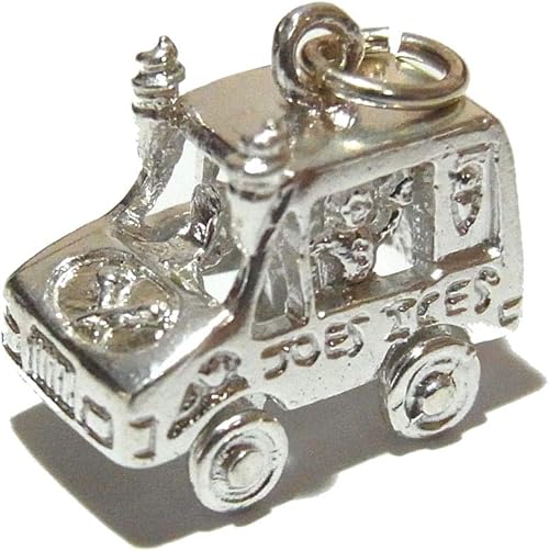 Amazon アイスクリーム バン シルバーチャーム ニックハバード Nick Hubbard アクセサリー ペンダントトップ ネックレス おもしろ プレゼント ジュエリー ユニーク 女子 女性 星 代 30代 Luccica チャーム 通販