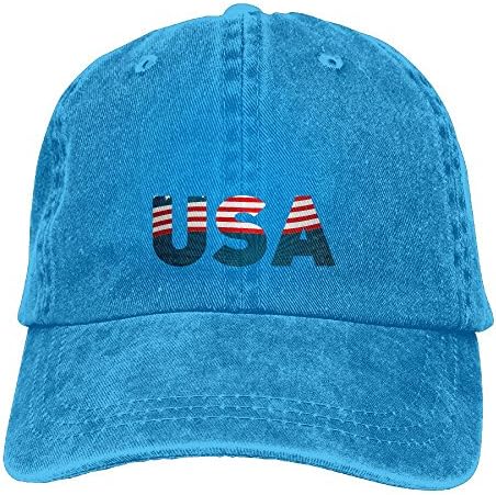 YYxin1xu Love American Unisex Flat Bill Hip Hop Cap Baseball Hat Head-Wear Cotton Snapback Hats Royalblue