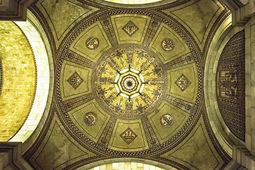 " Los Angeles City Hall Rotunda Ceiling "